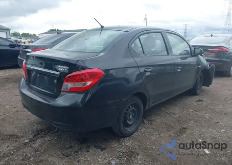 2018 Mitsubishi Mirage G4 Es z USA, uszkodzony, nr VIN ML32F3FJ4JHF14726